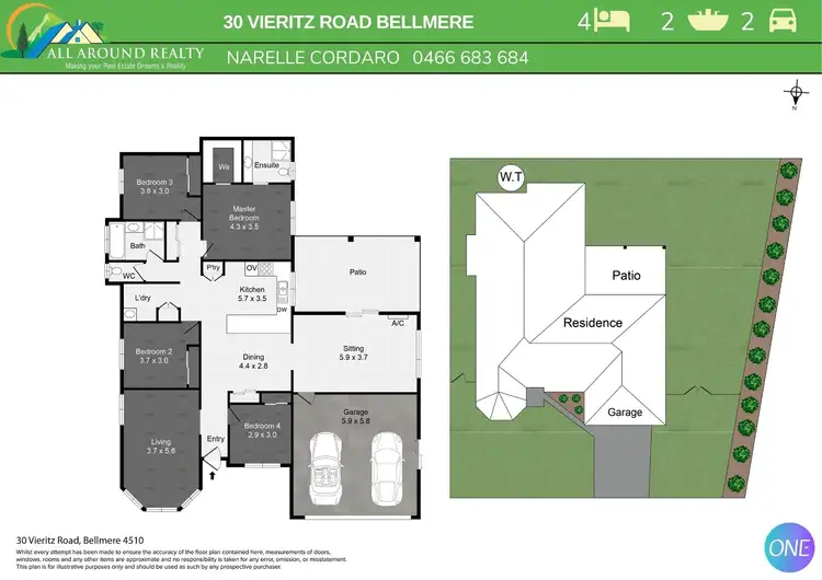 Floorplan of Homely house listing, 30 Vieritz Road, Bellmere QLD 4510
