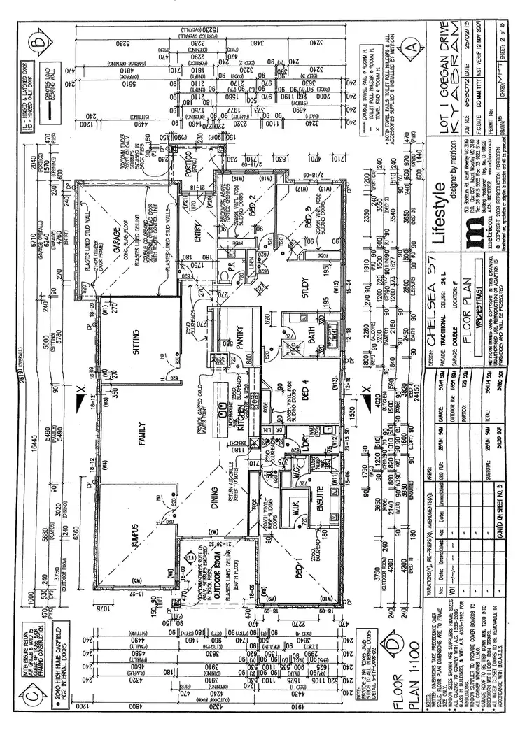 Floorplan of Homely house listing, 18 Goegan Drive, Kyabram VIC 3620