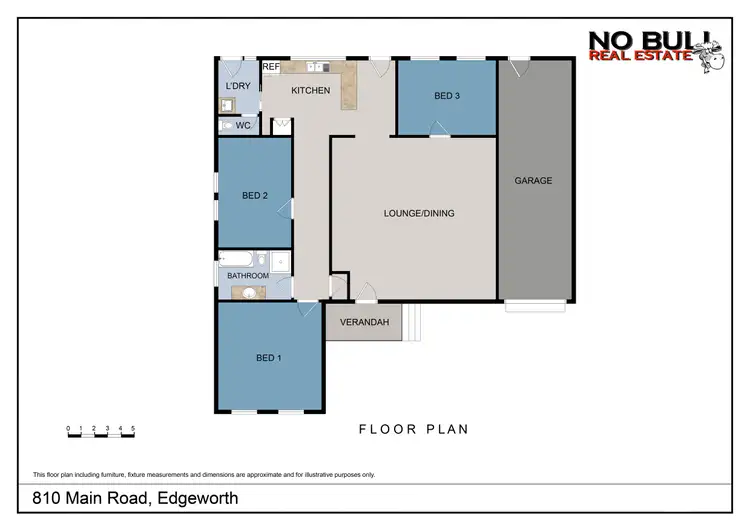 Floorplan of Homely house listing, 810 Main Road, Edgeworth NSW 2285