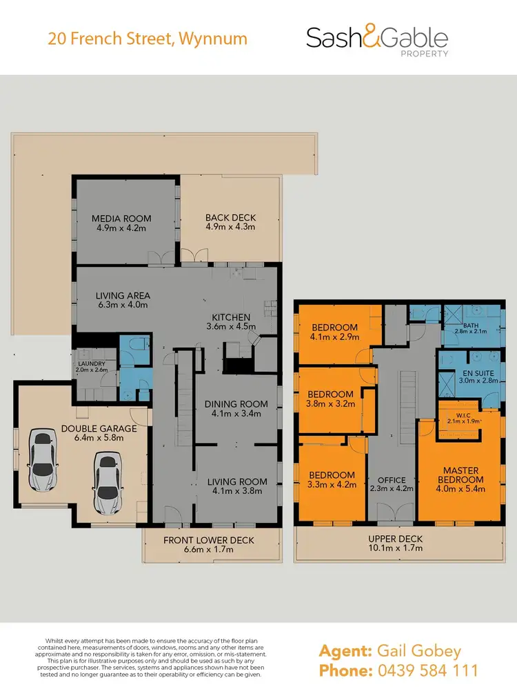Floorplan of Homely house listing, 20 French Street, Wynnum QLD 4178