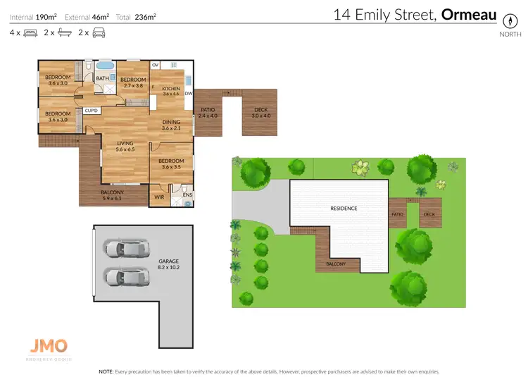 Floorplan of Homely house listing, 14 Emily Street, Ormeau QLD 4208