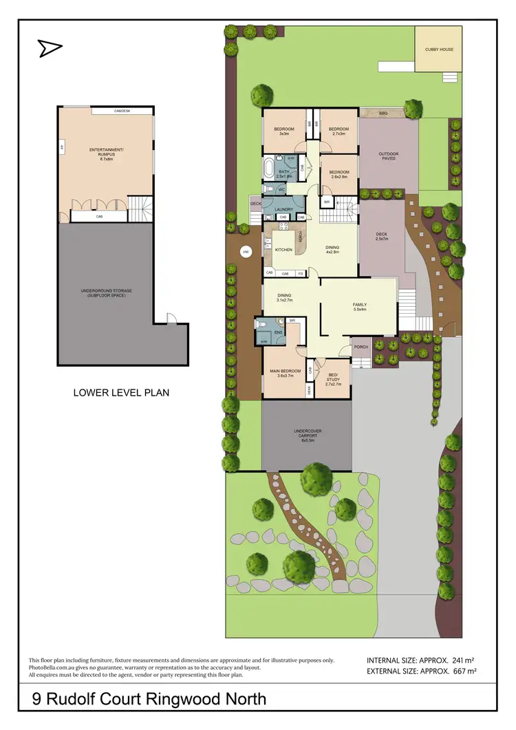 Floorplan of Homely house listing, 9 Rudolf Court, Ringwood North VIC 3134