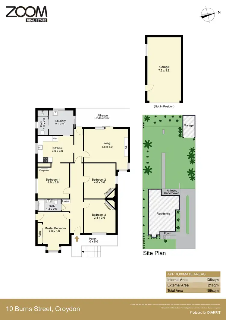 Floorplan of Homely house listing, 10 Burns Street, Croydon NSW 2132