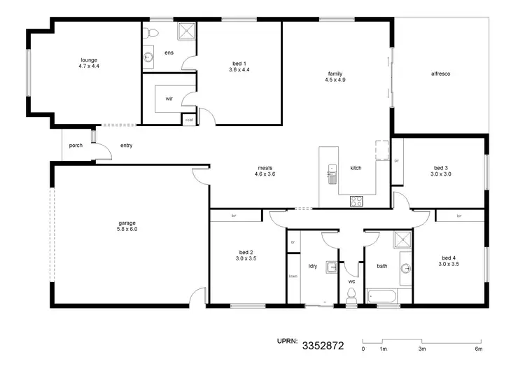 Floorplan of Homely house listing, Address available on request