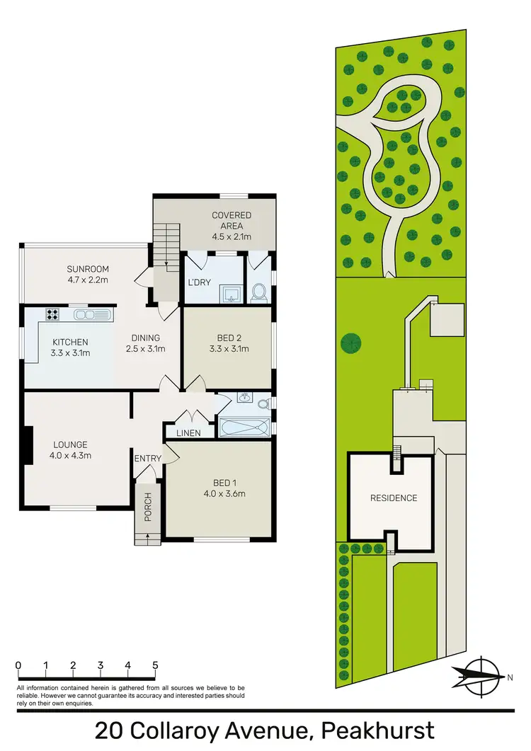 Floorplan of Homely house listing, 20 Collaroy Avenue, Peakhurst NSW 2210