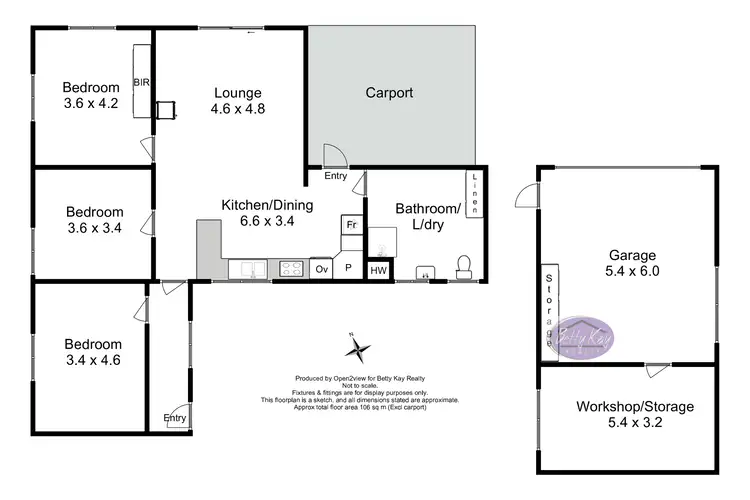 Floorplan of Homely house listing, 12 Rocklyn Road, Smithton TAS 7330