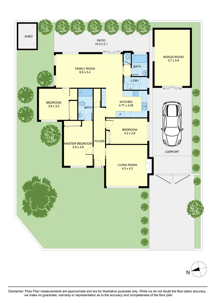 Floorplan of Homely house listing, 38 Theodore Street, St Albans VIC 3021