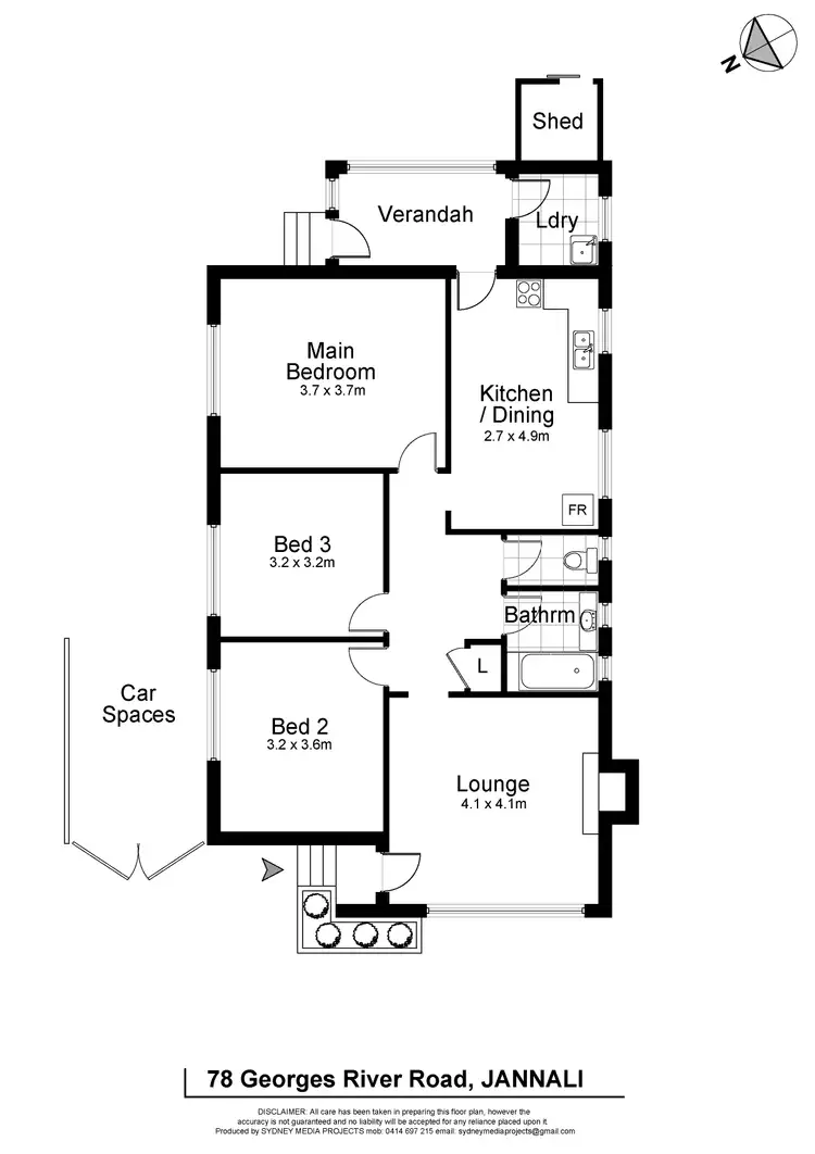 Floorplan of Homely house listing, 78 Georges River Road, Jannali NSW 2226