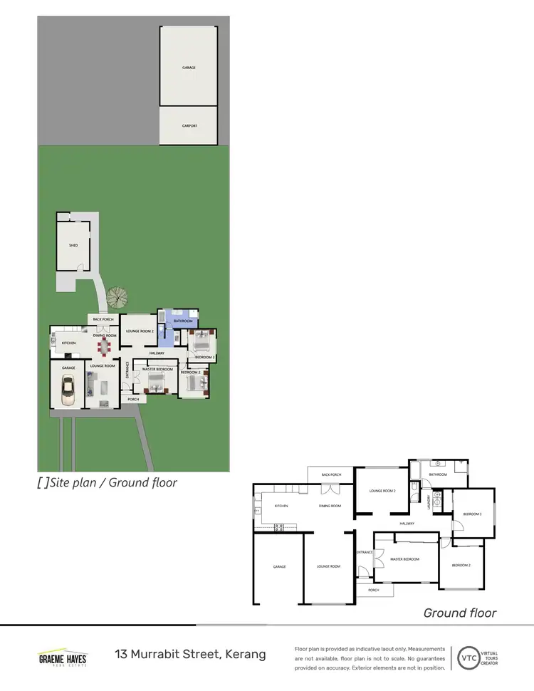 Floorplan of Homely house listing, 13 Murrabit Street, Kerang VIC 3579
