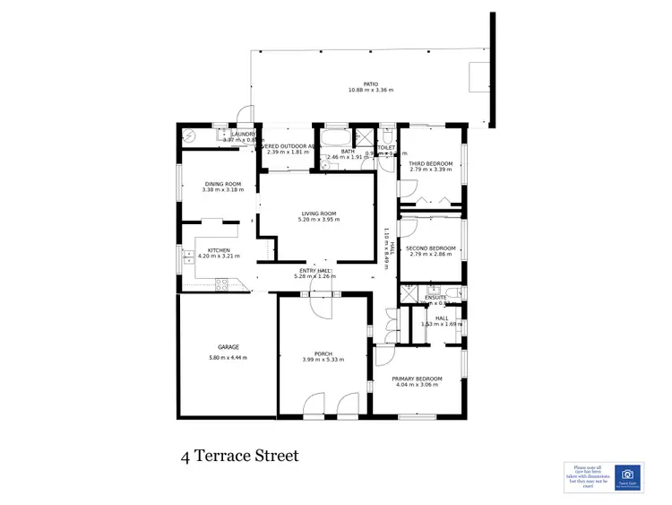 Floorplan of Homely house listing, 4 Terrace Street, Kingscliff NSW 2487