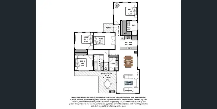 Floorplan of Homely house listing, 12 Carmell Drive, Warrnambool VIC 3280