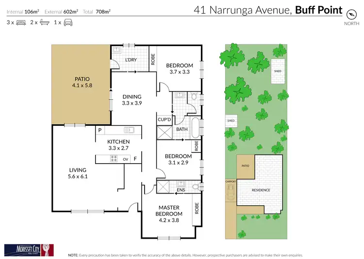 Floorplan of Homely house listing, 41 Narrunga Avenue, Buff Point NSW 2262