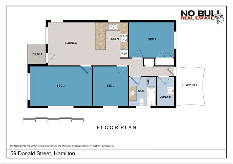 Floorplan of Homely house listing, 59 Donald Street, Hamilton NSW 2303