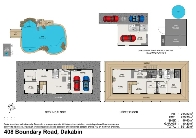 Floorplan of Homely house listing, 408 Boundary Road, Dakabin QLD 4503