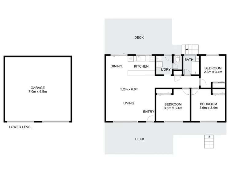 Floorplan of Homely house listing, 18 Grandview Drive, Goughs Bay VIC 3723