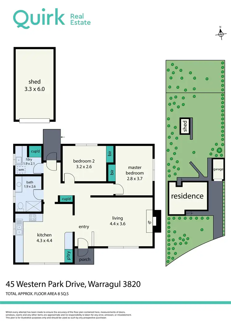 Floorplan of Homely house listing, 45 Western Park Drive, Warragul VIC 3820