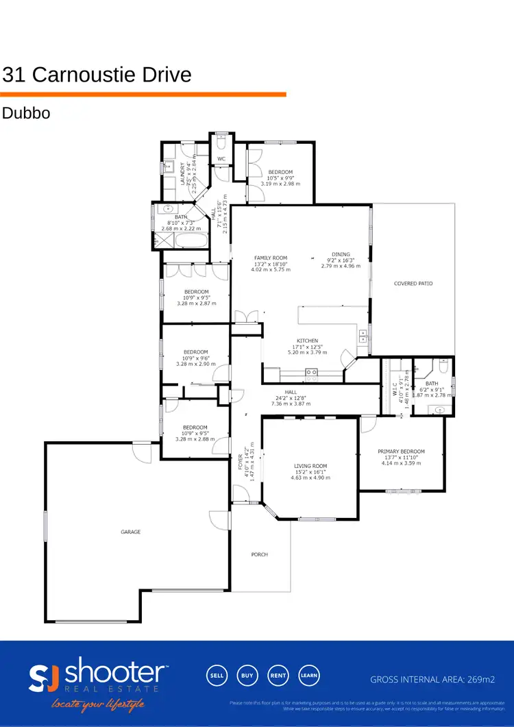 Floorplan of Homely house listing, 31 Carnoustie Drive, Dubbo NSW 2830