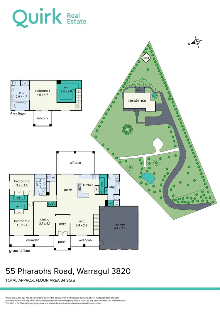 Floorplan of Homely house listing, 55 Pharaohs Road, Warragul VIC 3820
