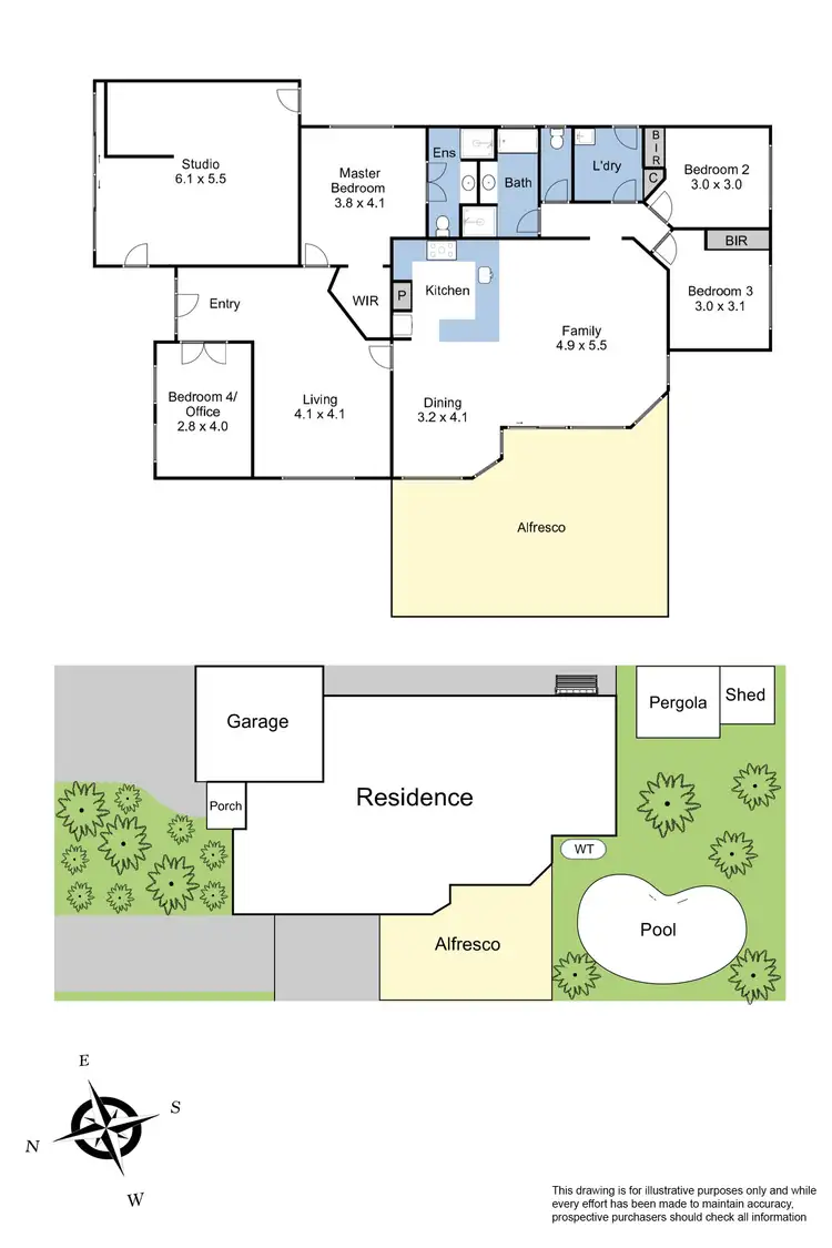 Floorplan of Homely house listing, 23 Arrino Crescent, Hallam VIC 3803