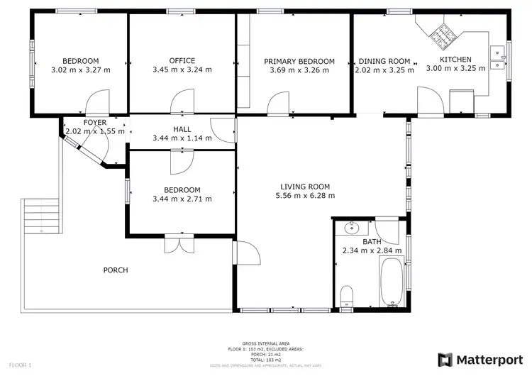 Floorplan of Homely house listing, 10 CHUBB STREET, One Mile QLD 4305