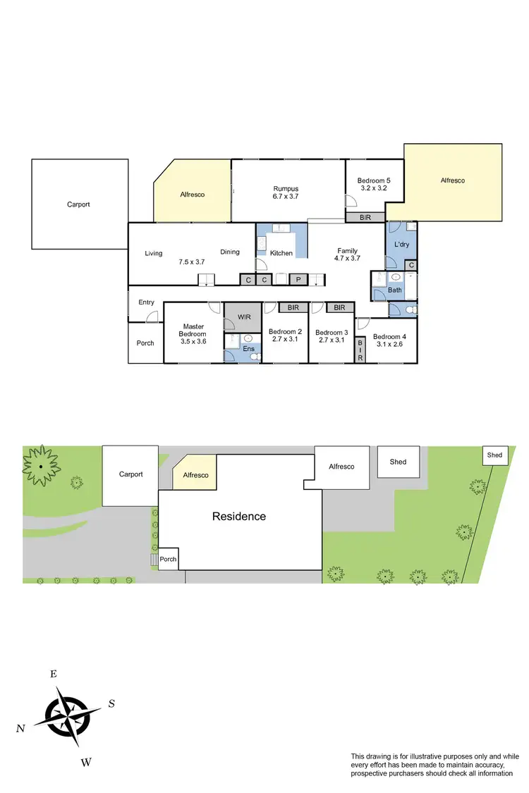 Floorplan of Homely house listing, 28 Fenfield Street, Cranbourne VIC 3977