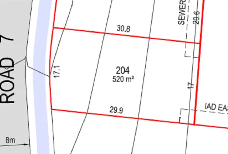 Floorplan of Homely land listing, LOT 204/77 Tuckeroo Avenue, Mullumbimby NSW 2482