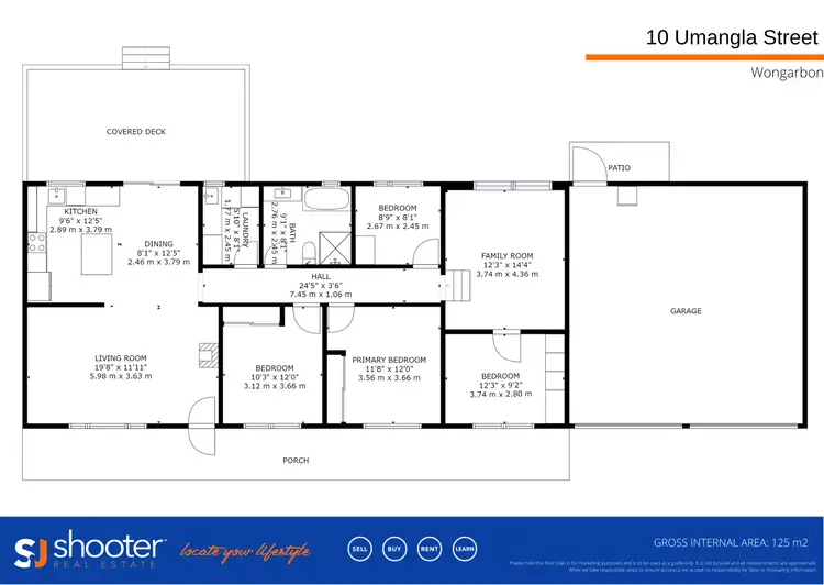 Floorplan of Homely house listing, 10 Umangla Street, Wongarbon NSW 2831