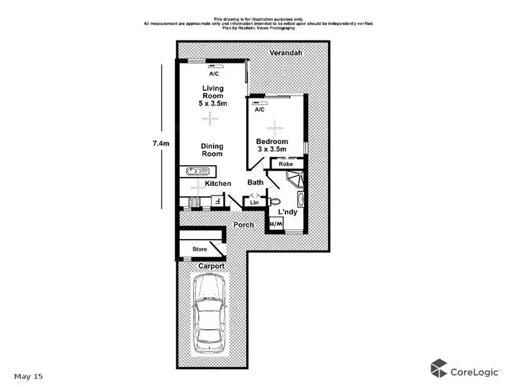Floorplan of Homely apartment listing, 3/121 Flynn Cct, Bellamack NT 832