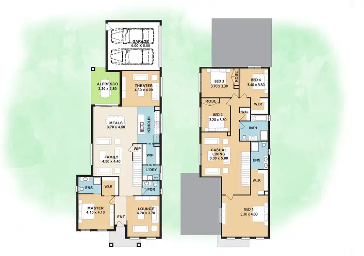 Floorplan of Homely house listing, 2 Tran Avenue, Diggers Rest VIC 3427