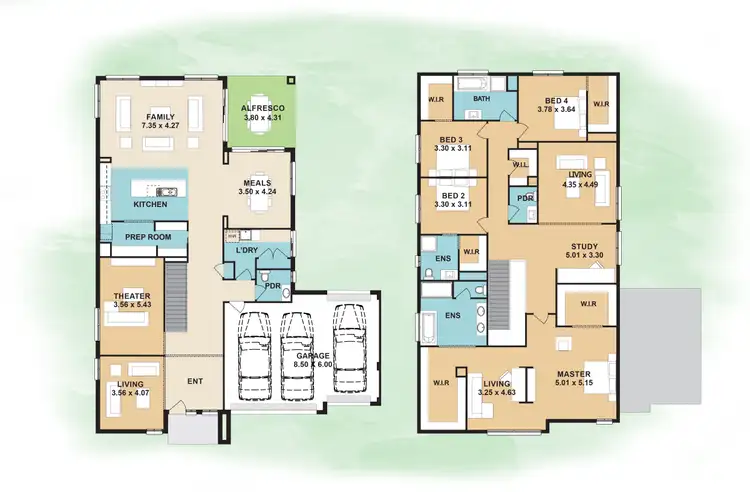 Floorplan of Homely house listing, 10 Madisons Avenue, Diggers Rest VIC 3427