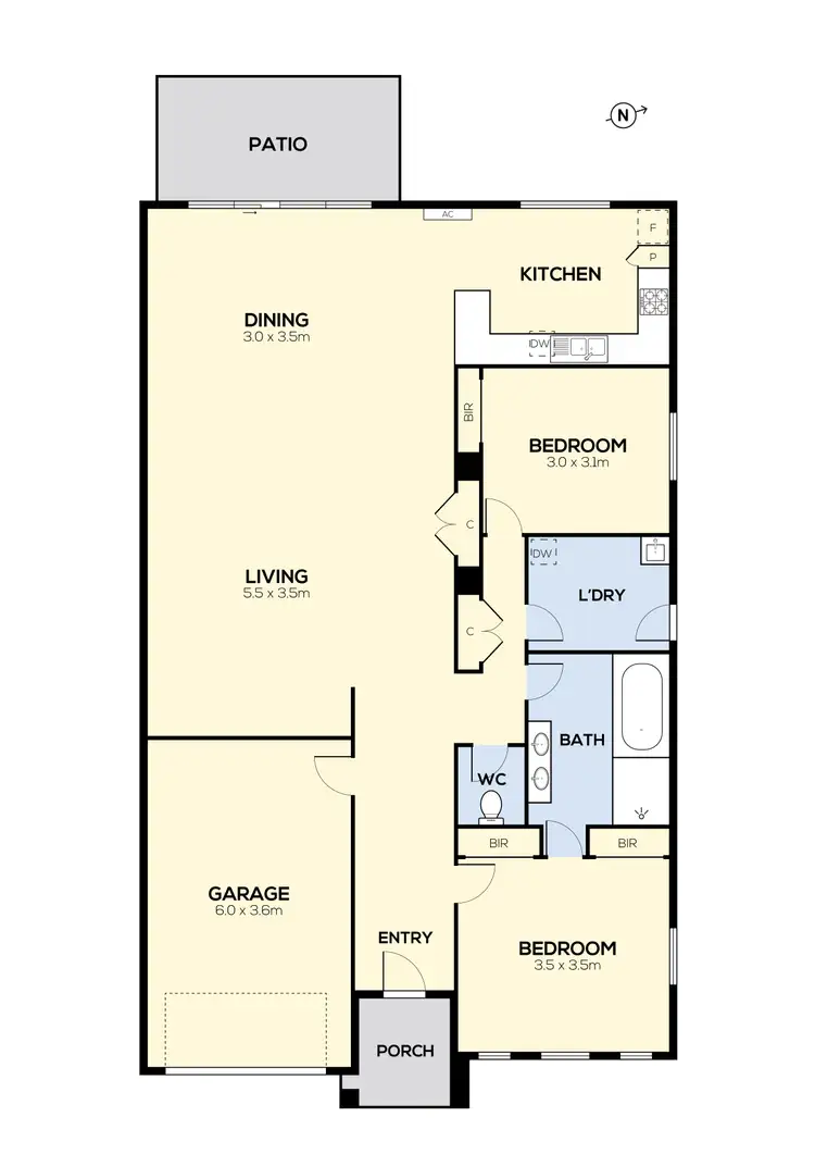 Floorplan of Homely unit listing, 7/40 Cottage Boulevard, Epping VIC 3076