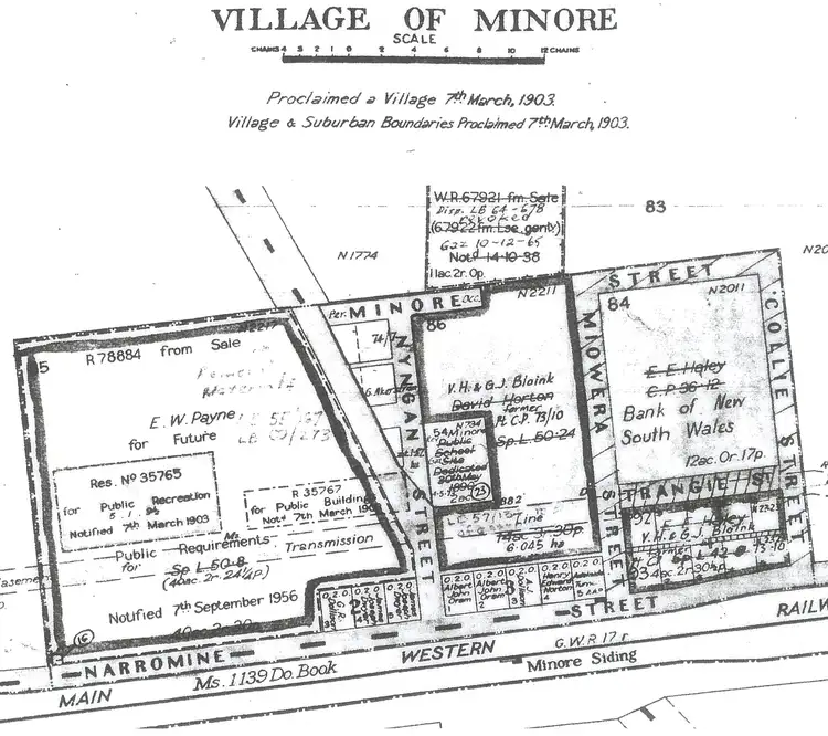 Floorplan of Homely land listing, Part 128R Minore Road, Minore NSW 2830