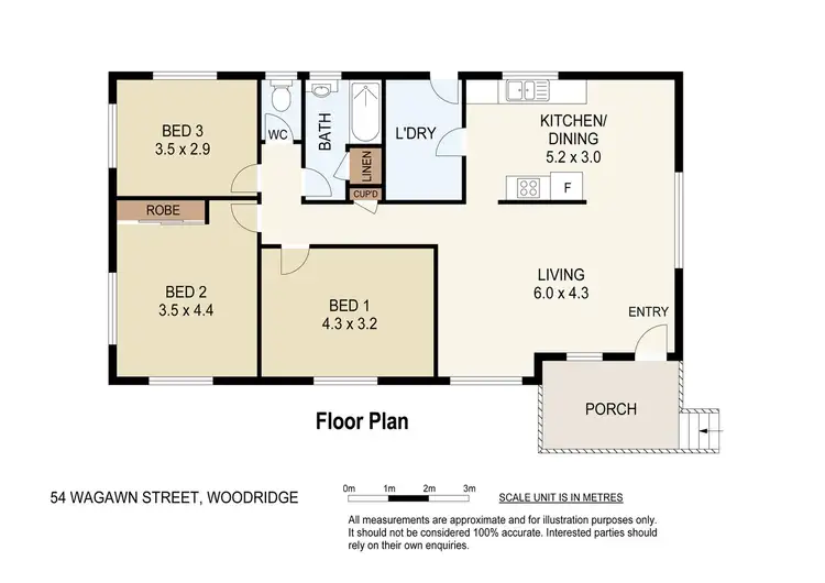 Floorplan of Homely house listing, 54 Wagawn Street, Woodridge QLD 4114