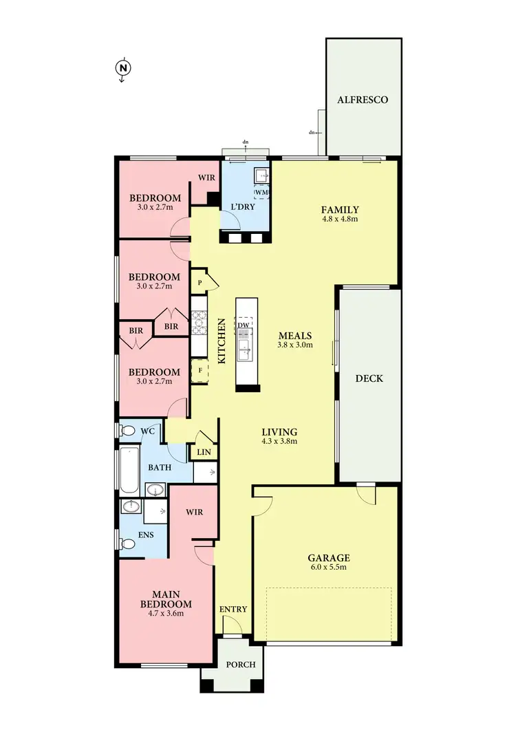 Floorplan of Homely house listing, 17 Panton Gap Drive, South Morang VIC 3752