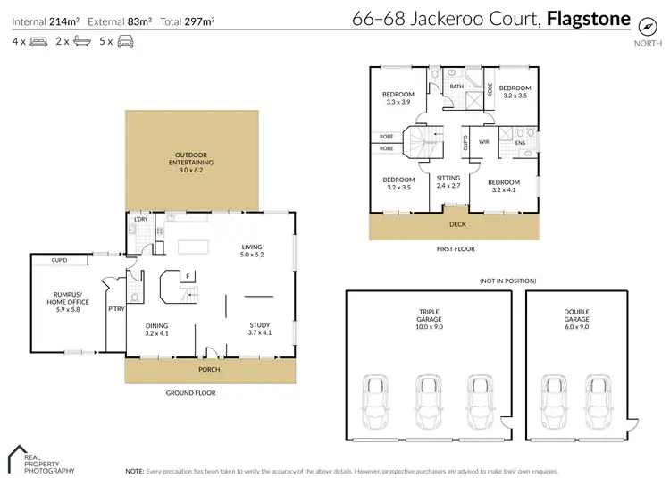 Floorplan of Homely house listing, 66 Jackeroo Court, Flagstone QLD 4280