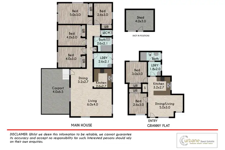 Floorplan of Homely house listing, 3 & 3A Tent Street, Kingswood NSW 2747