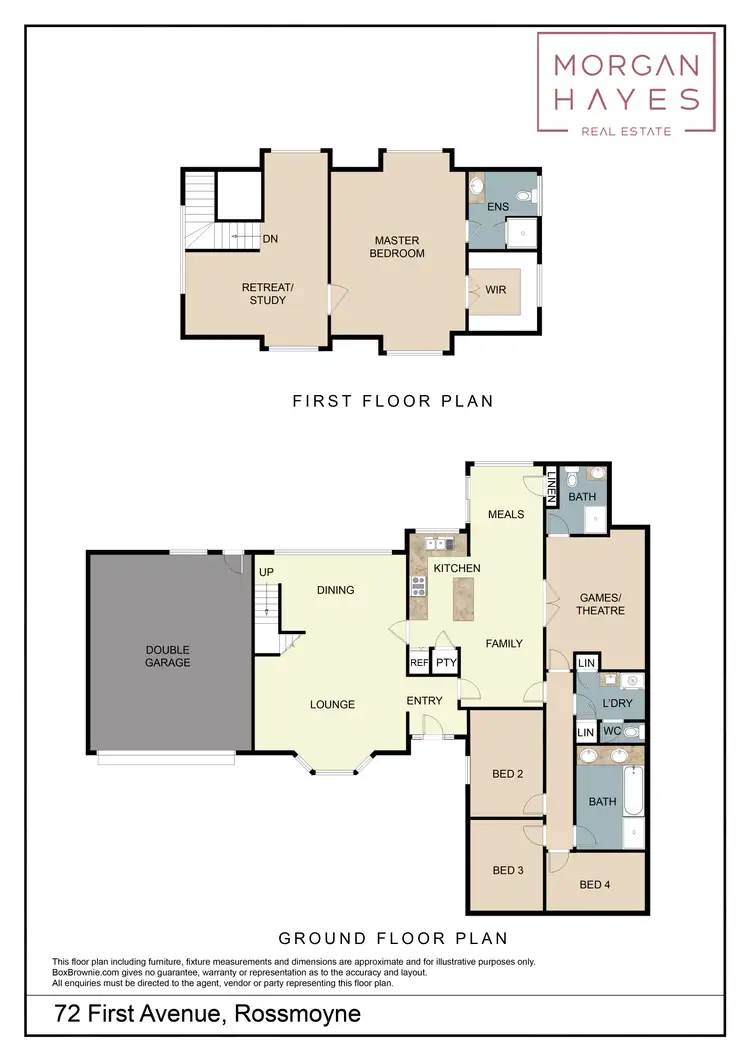 Floorplan of Homely house listing, 72 First Avenue, Rossmoyne WA 6148