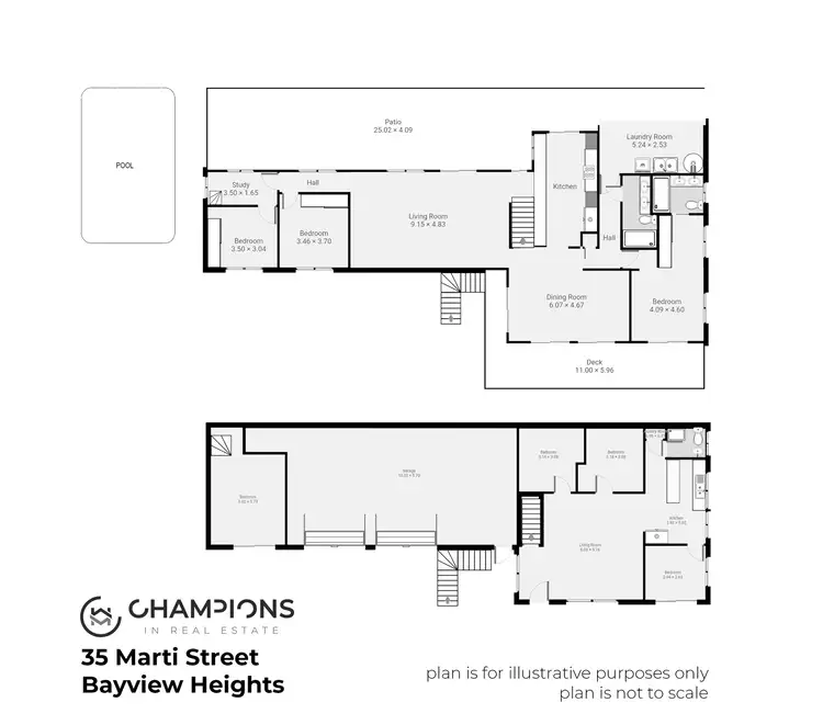 Floorplan of Homely house listing, 35-39 Marti Street, Bayview Heights QLD 4868