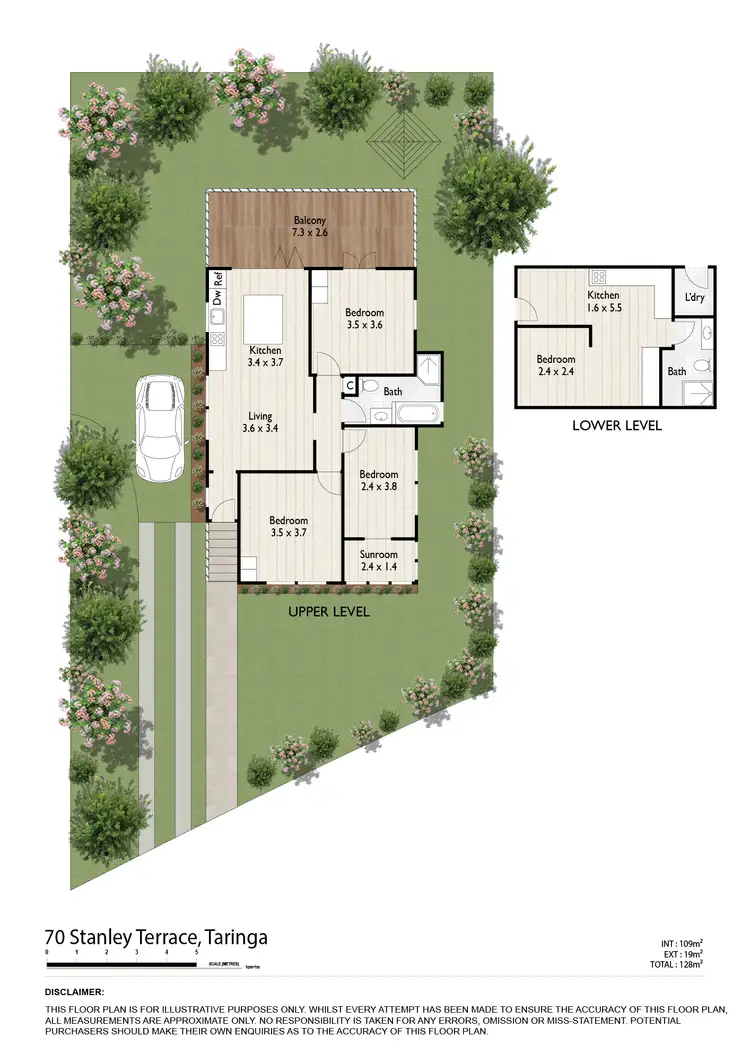 Floorplan of Homely house listing, 70 Stanley Terrace, Taringa QLD 4068