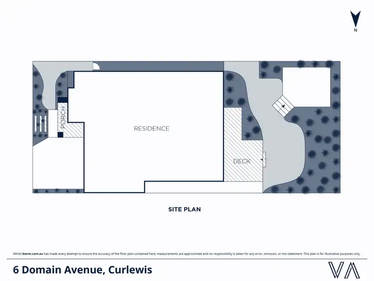 Floorplan of Homely house listing, 6 Domain Avenue, Curlewis VIC 3222