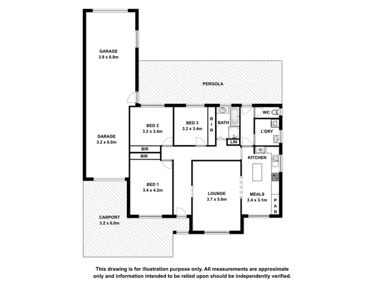 Floorplan of Homely house listing, 4 Higgs Street, Mount Gambier, Mount Gambier SA 5290