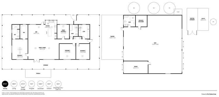 Floorplan of Homely rural property listing, 387 Narrung Stud Road, Narrung SA 5259