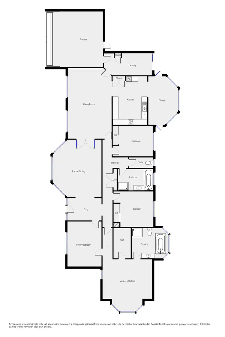 Floorplan of Homely house listing, 153 Caledonian Hill Road, Bolwarra VIC 3305