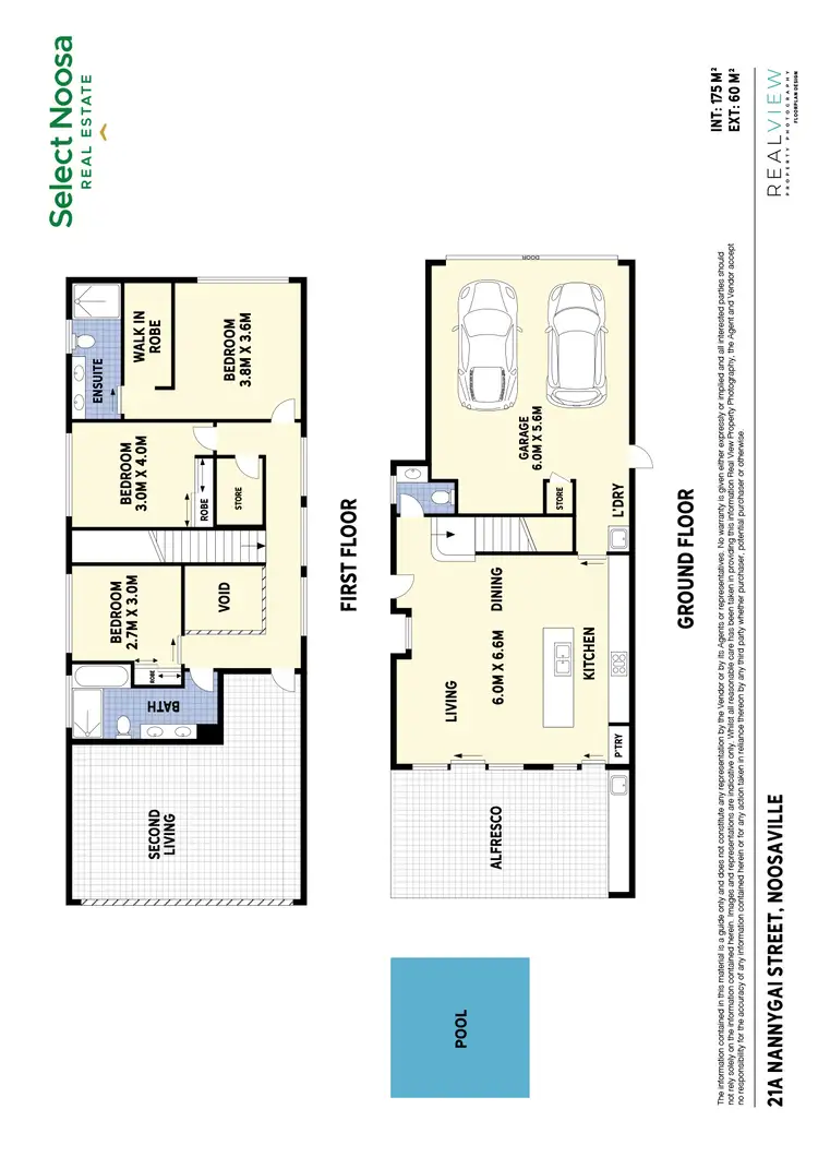 Floorplan of Homely townhouse listing, 21A Nannygai Street, Noosaville QLD 4566