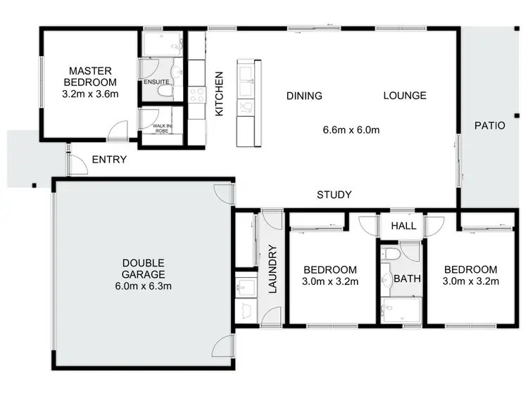 Floorplan of Homely unit listing, 4/3 Highton Lane, Mansfield VIC 3722