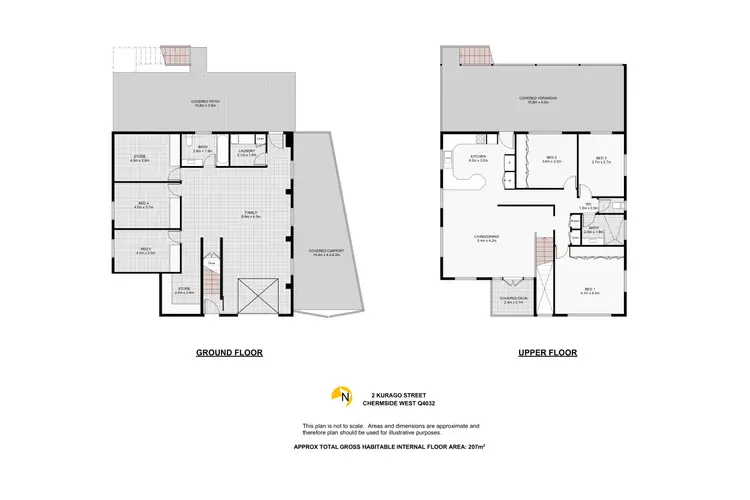 Floorplan of Homely house listing, 2 Kurago Street, Chermside West QLD 4032
