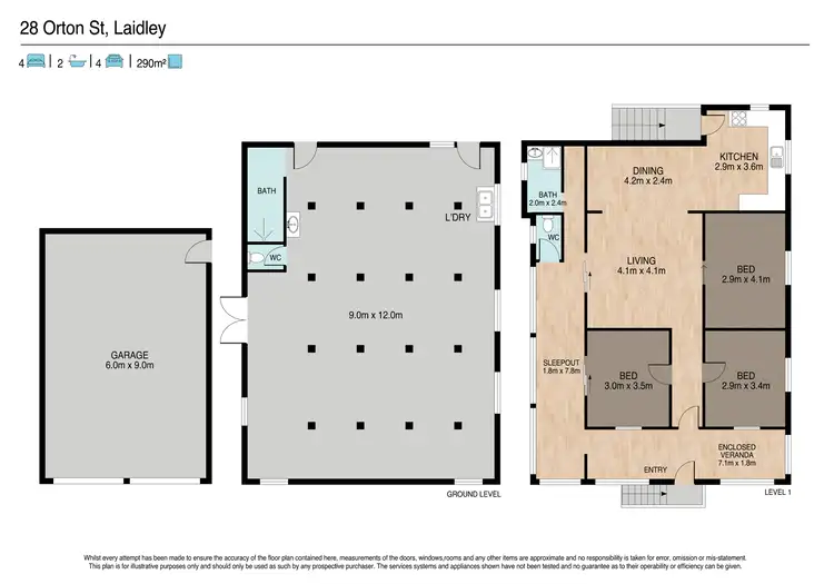Floorplan of Homely house listing, 28 Orton Street, Laidley QLD 4341