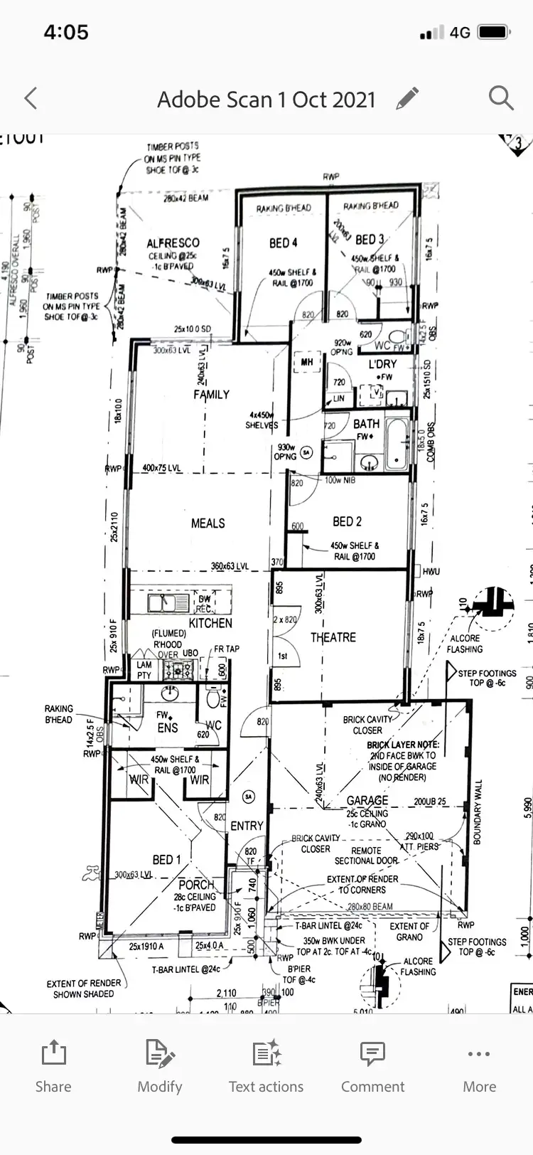 Floorplan of Homely house listing, 31 Sansimeon Boulevard, Byford WA 6122