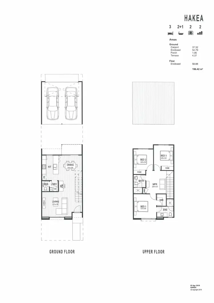 Floorplan of Homely townhouse listing, 15/1531 Ballarto Road, Clyde VIC 3978