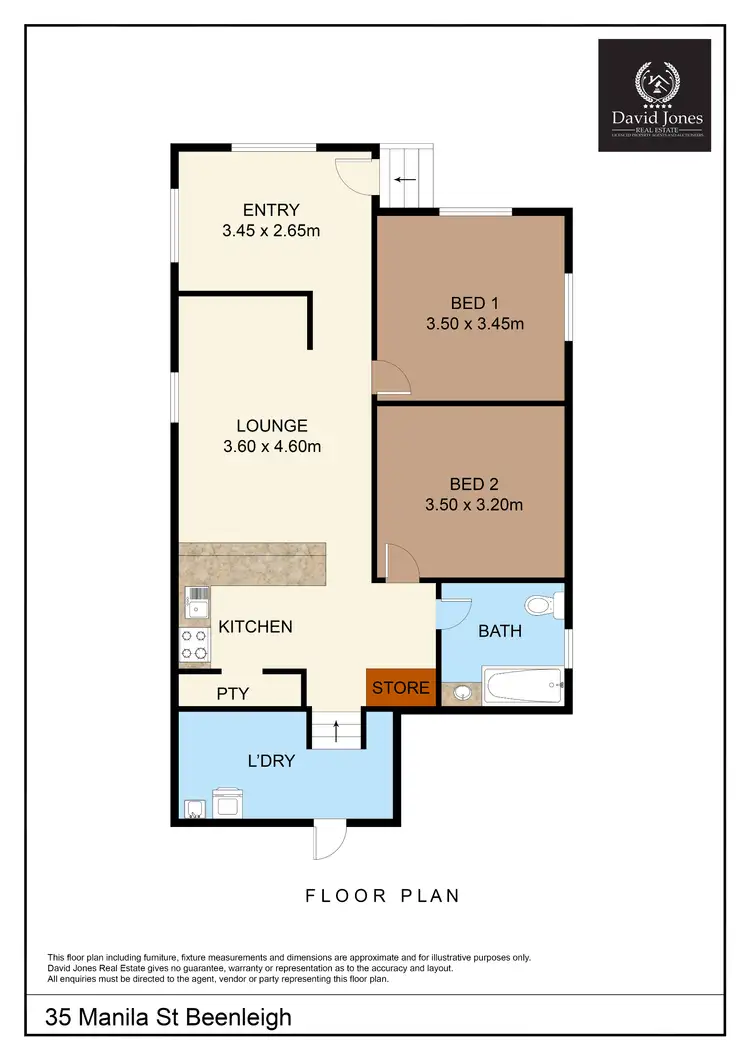 Floorplan of Homely house listing, 35 Manila Street, Beenleigh QLD 4207